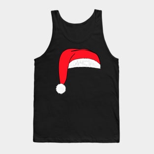 The stocking cap of Santa Tank Top